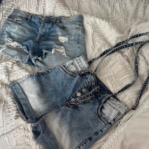 Blue Jean Shorts 2pk